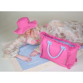 Πετσέτα Θαλάσσης Caribbean Ciel 80x170 Feel and Touch  60% Cotton - 40% Polyester