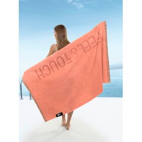 Πετσέτα Θαλάσσης Sunny Papaya Feel and Touch  100% Cotton