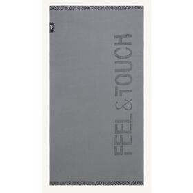 Πετσέτα Θαλάσσης Sunny Anthracite Feel and Touch  100% Cotton