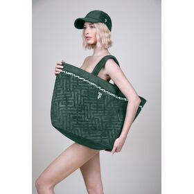 Τσάντα Παραλίας Icon Verde Feel and Touch  88% Polyester - 12% Poliammide