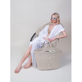 Τσάντα Παραλίας Icon Ammos Feel and Touch  88% Polyester - 12% Poliammide