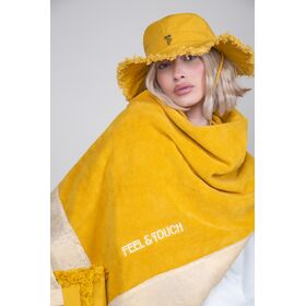 Καπέλο Παραλίας Caribbean Mustard Feel and Touch  100% Cotton