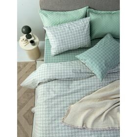 Σετ Μονά Σεντόνια Fashion Life 170x260 Fl6265 με Λάστιχο