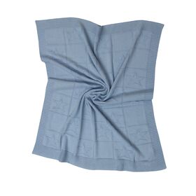 Κουβέρτα Κούνιας 110x140 joy 1 sky Blue