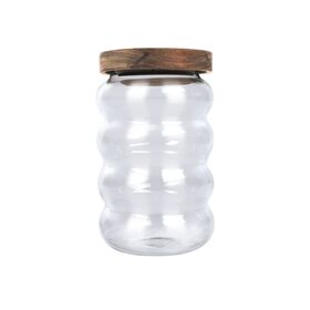 Estia Δοχειο Αποθηκευσης Allure Γυαλινο 700ml 9.5x9.5x15.8cm