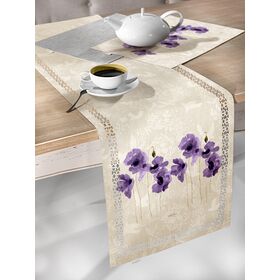 Τραβέρσα 11 Purple Laser cut 40x160 Saint Clair  100% Polyester