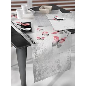 Τραβέρσα 2044 Silver Laser cut 40x160 Saint Clair  100% Polyester