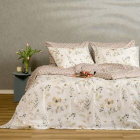 Σετ Σεντονια Υπερδιπλα (λ) Dolores ash Casual Line (160χ200+32)(λ)
