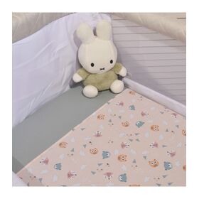 Σεντόνια Λίκνου σετ 2τ - 80x100 -100% Βαμβάκι Design 201 Oliver Baby