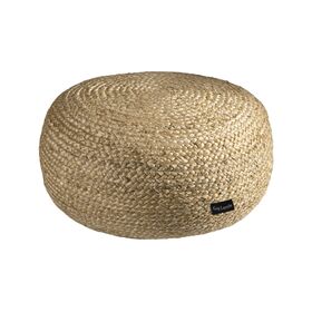 Πούφ Ottoman Natural 65x65x30 guy Laroche  100% Jute