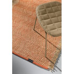 Χαλί Zigk Zagk Terra 140x200 guy Laroche  50% Jute - 50% Cotton