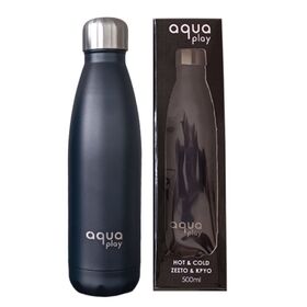 Μπουκάλι Θερμός 500 ml Aquaplay Μαύρο