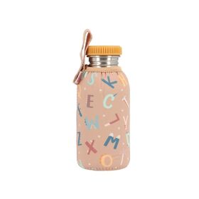 Aνοξείδωτο Μπουκάλι Νερού 500ml Funny Letters - Tutete