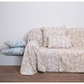 Ριχτάρι Πολυθρόνας 180x180 1566 Beige