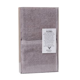 Σετ 3 Πετσέτες Χεριών 30x50 Συσκευασία Δώρου spa 1 Grey