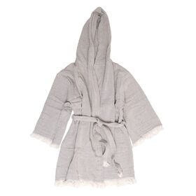 Μπουρνούζι Μουσελίνα Small/medium Adelina 2 Grey