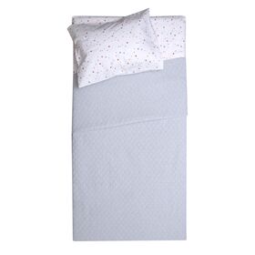 Κουβέρτα Polycotton Αγκαλιάς 80x115 Δήλος Γκρι