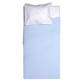 Κουβέρτα Polycotton Αγκαλιάς 80x115 Δήλος Σιέλ