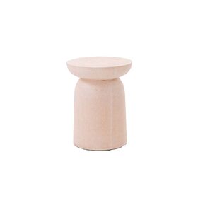 Σκαμπό Rieti Terazzo Pink White (35x35x45) Soulworks 0800008