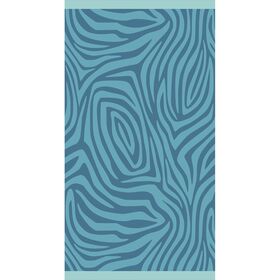 Πετσετα Θαλασσης Zebra Blue (86χ160)