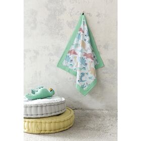 Παιδική Πετσέτα Θαλάσσης 75x75cm nima home lelloland Βαμβάκι Γαλάζιο