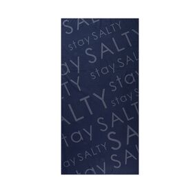 Πετσέτα Θαλάσσης 75x150cm microfiber nef-nef stay salty blue/black