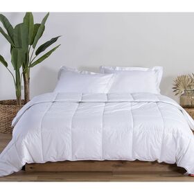 Πάπλωμα king size 240x260 nef-nef homeware microfiber white 100% Βαμβάκι Περκάλι 233tc