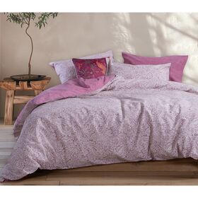 Παπλωματοθήκη Υπέρδιπλη Σετ 3τμχ. 240x230cm Βαμβάκι nef-nef smart line matador - cherry 036305