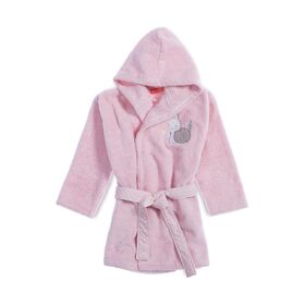 Βρεφικό Μπουρνούζι Με Κουκούλα no2 nef-nef homeware cute snail light lilac 100% Βαμβάκι