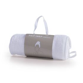 Πετσέτα Μαλλιών 61x24 nef-nef homeware sandy white 100% Βαμβάκι