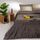 Κουβερτα Flannel Υπερδιπλη Tokyo Brown Grey 220x240