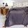 Κουβερτα Flannel Υπερδιπλη Berlin Dark Grey 220x240