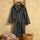 Μπουρνουζι Ενηλικων Bloom Dark Grey xl