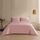 Σετ Παπλωματοθηκη (3 Τεμ.) Satin Υπερδιπλη Bella Rose (225x245) 225x245