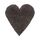 Παιδικό Χαλί Anthracite Shade Heart 120x120