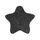 Παδικό Χαλί Feathery Black Star 120x120