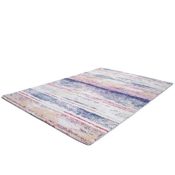 Χαλί Monza 8080/110 Πολύχρωμες Αφηρημένες Ρίγες - 3x4 Colore Colori