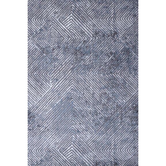 Γραμμικό Χαλί Γκρι Μπλε Ostia 7100/953 - 1,60x2,30 Colore Colori