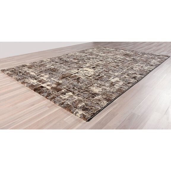 Μοντέρνο Χαλί Καφέ Thema 3575/958 - 2,30x2,80 Colore Colori