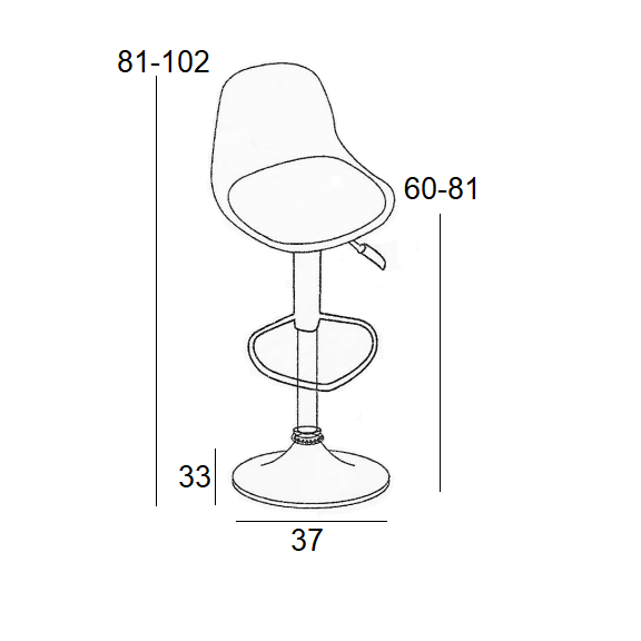 Bar92 White Pp/pu(σ2)σkamπo με Αμορτισερ