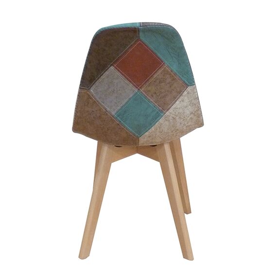 Palmyra Plus Patchwork pu Καρεκλα