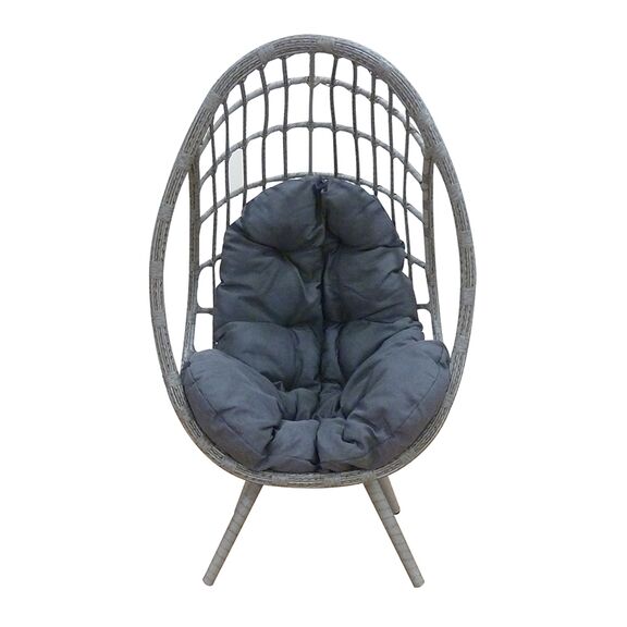Nest32 Junior Ανθρακι 80χ68χ138εκ. Πολυθρονα Μεταλλικη
