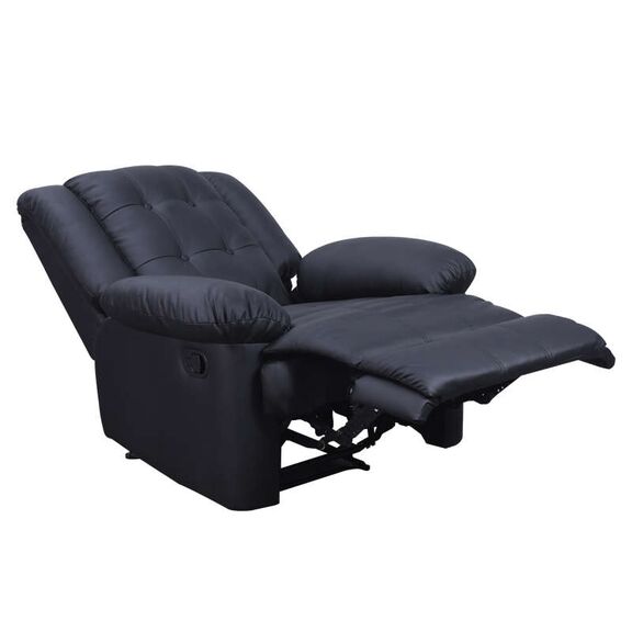 Scarlet Relax Πολυθρονα Μαυρο pu