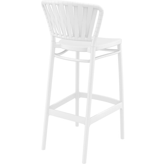 Portofino 75εκ. Σκαμπο White Πολ/νιου