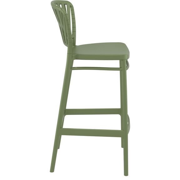 Portofino 75εκ. Σκαμπο Olive Green Πολ/νιου