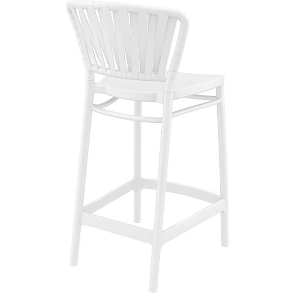 Portofino 65εκ. Σκαμπο White Πολ/νιου
