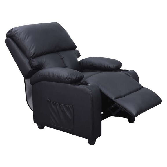 Sunday Massage Πολυθρονα Μαυρο pu
