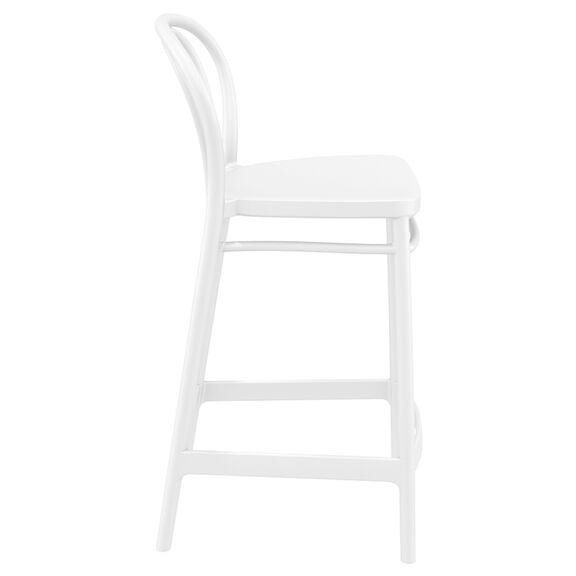Victor 65εκ. Σκαμπο(σ4)white Πολ/νιου