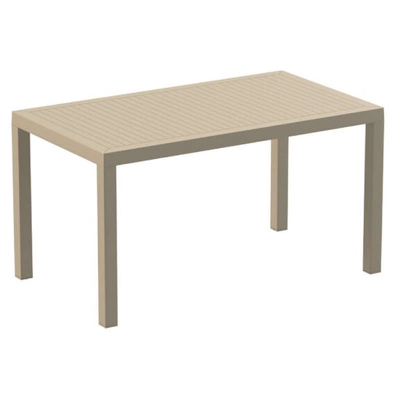 Σετ Τραπεζαρίας 5τμχ Ares Loft Taupe 140χ80χ75εκ.