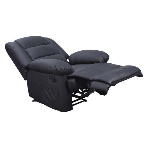 Vivian Relax Πολυθρονα Μαυρο pu